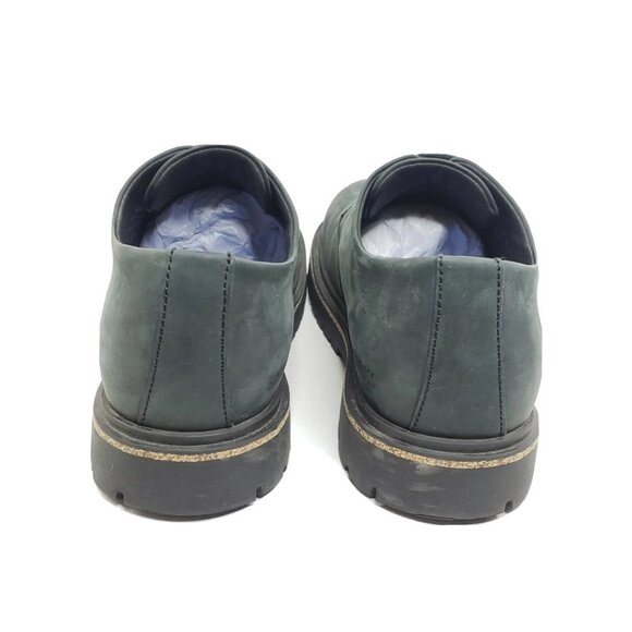Birkenstock Highwood Lace Low Men’s Oxford Black Nubuck Leather Shoes 42 N US 9 main image 6